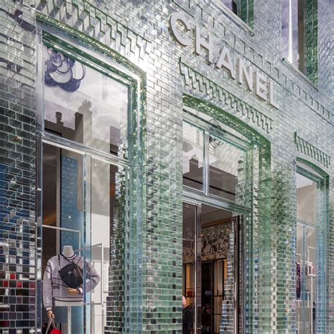 MVRDV replaces Chanel store's traditional facade with glass